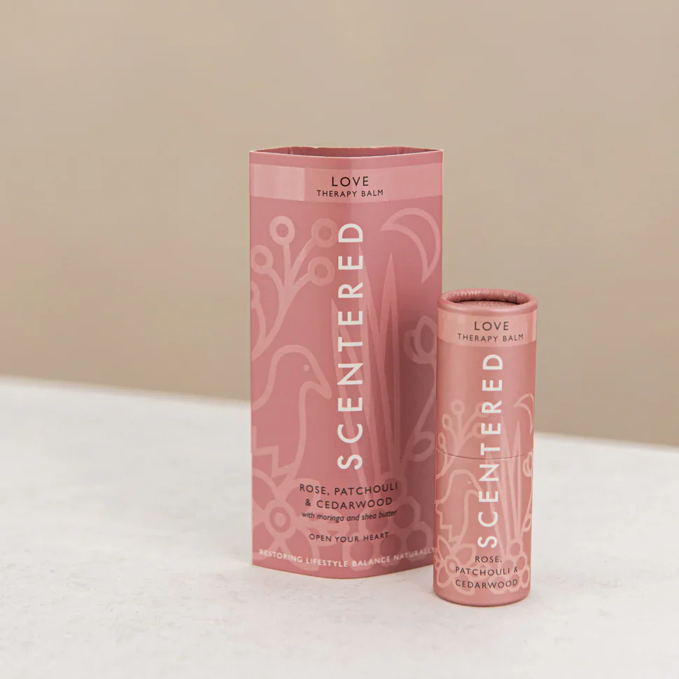 Scentered Love aromatherapy balm