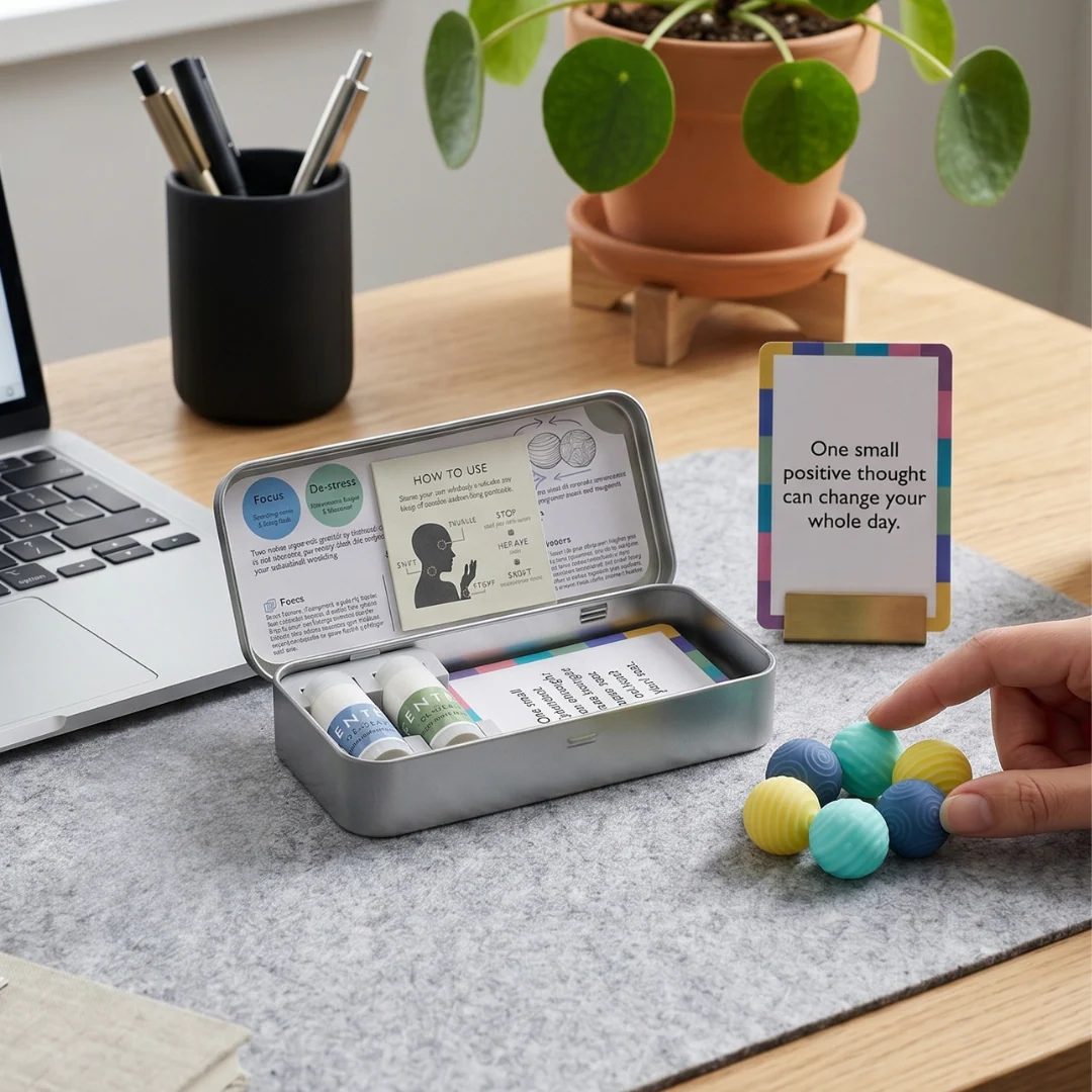 Scentered® Roll and Reset sensory wellbeing set