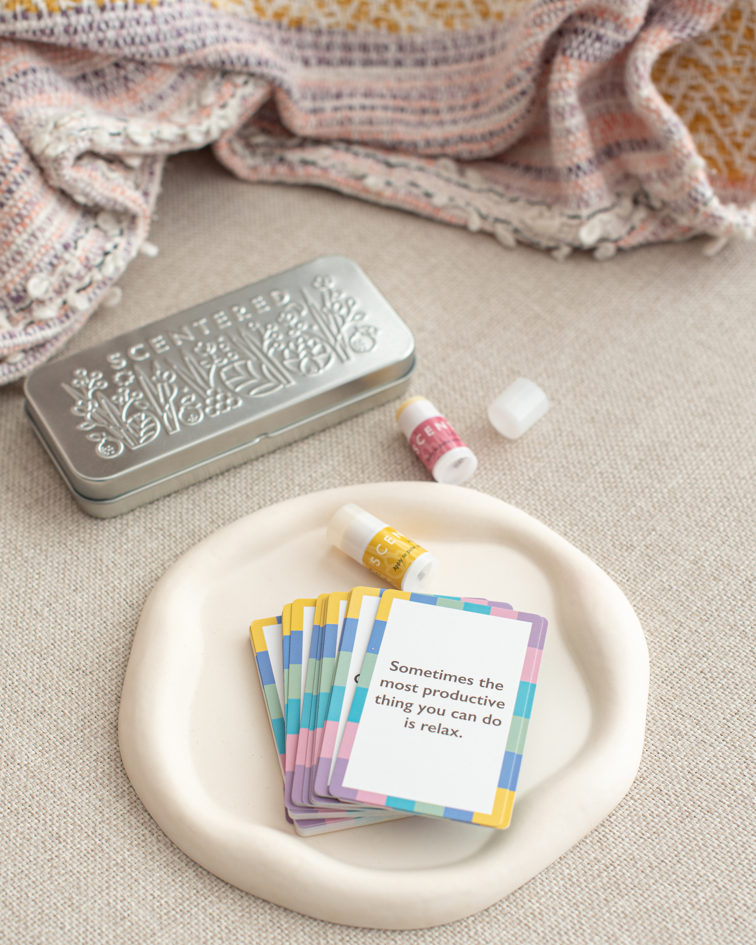 Scentered® affirmation card set